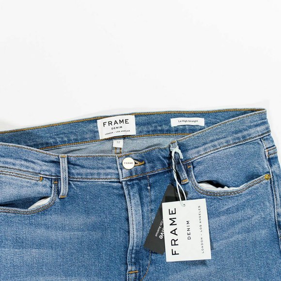 Frame Denim Le High Straight Cropped - Picture 5 of 5